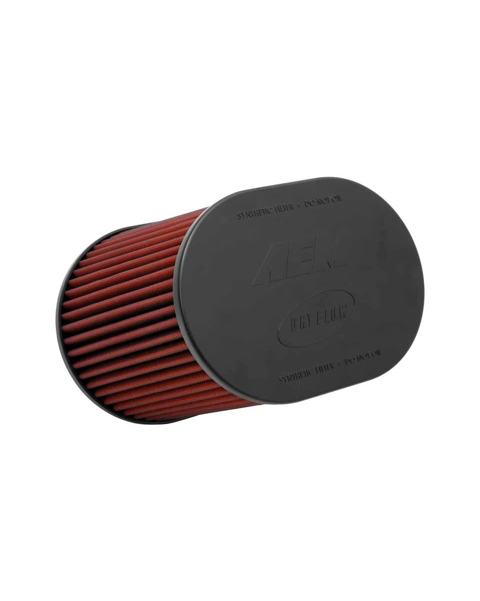 Aem Induction Air Filter Element - DryFlow - Tapered Oval - 10.5 x 8 in Base - 9.5 x 6.75 in Top - 9 in Tall - 4 in