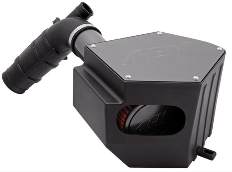 Aem Induction Air Induction System - Cold Air Intake - Reusable Dry Filter - Aluminum - Gray Powder Coat - Mitsubishi