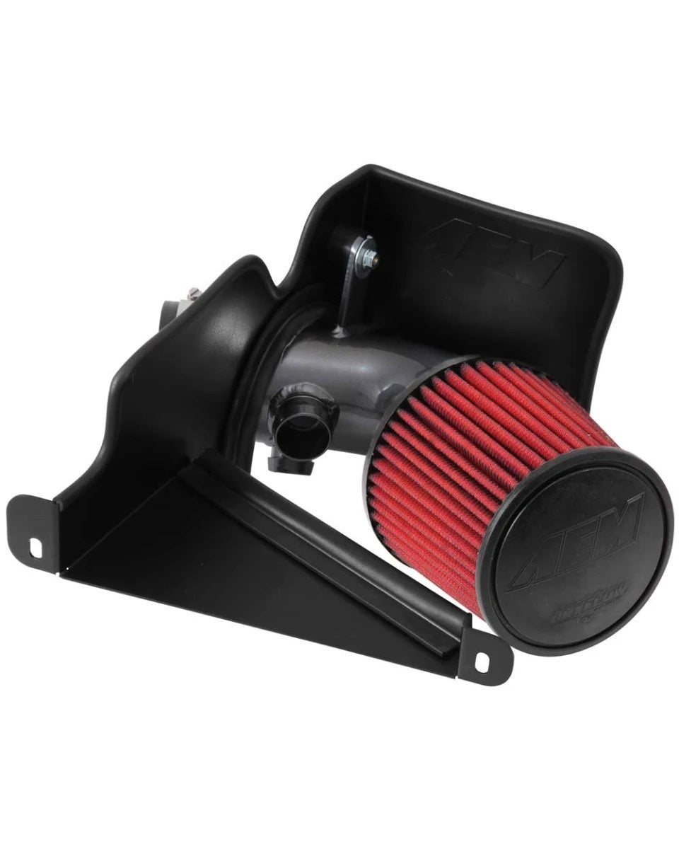 Aem Induction Air Induction System - Dryflow - Reusable Dry Filter - Aluminum - Gray Powder Coat - Volkswagen Beetle /