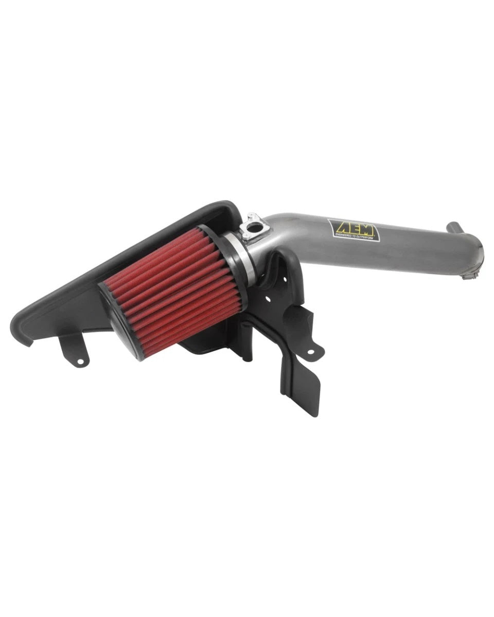 Aem Induction Air Induction System - Dryflow - Reusable Dry Filter - Aluminum - Gray Powder Coat - Lexus IS200t /