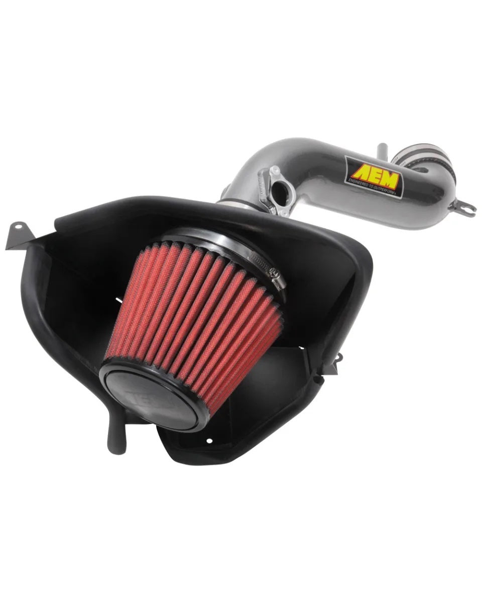 Aem Induction Air Induction System - Dryflow - Reusable Dry Filter - Aluminum - Gray Powder Coat - Lexus / Toyota