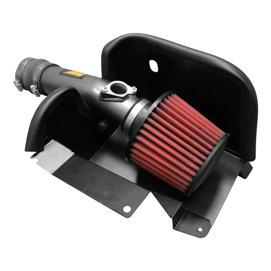 Aem Induction Air Induction System - Dryflow - Reusable Dry Filter - Aluminum - Gray Powder Coat - Honda Accord