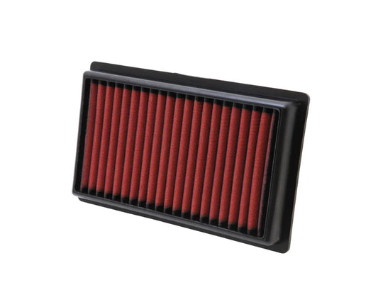 Aem Induction Air Filter Element - Dryflow - Panel - 11 x - 6-11/16 in - 1-1/2 in Tall - Synthetic - Red - Nissan /