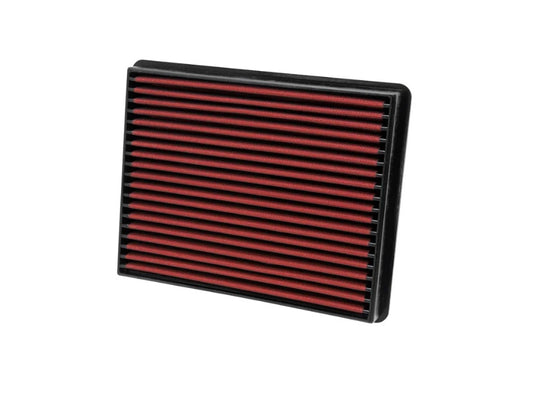 Aem Induction Air Filter Element - Dryflow - Panel - 12.625 x 10 in - 1.75 in Tall - Synthetic - Red - GM Fullsize SUV