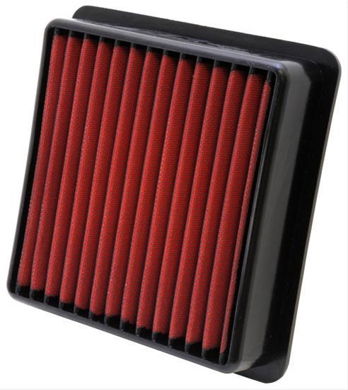Aem Induction Air Filter Element - Dryflow - Panel - 8-3/4 x 8-1/2 in - 2-1/2 in Tall - Synthetic - Red - Various