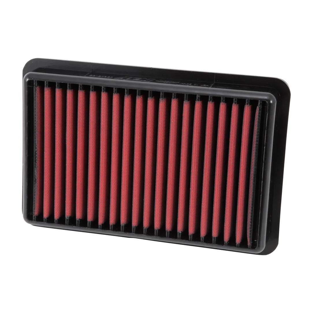 Aem Induction Air Filter Element - DryFlow - Panel - 10.75 x 7.125 in - 1.625 in Tall - Synthetic - Red - Various