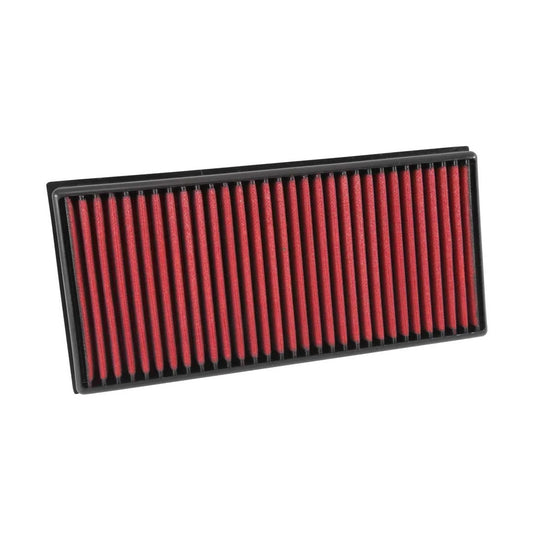 Aem Induction Air Filter Element - DryFlow - Panel - 15.188 x 7.313 in - 1.625 in Tall - Synthetic - Red - Various