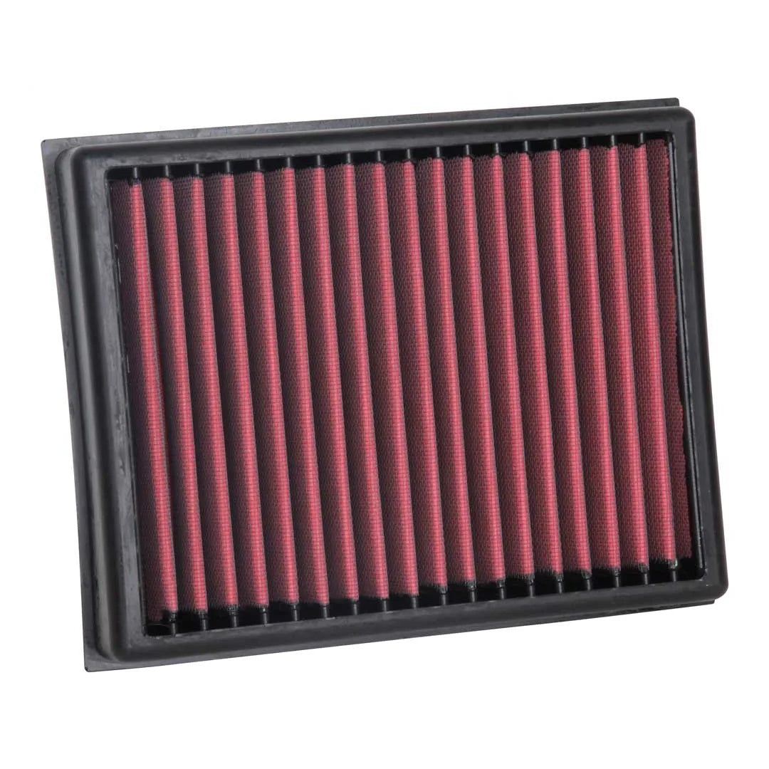 Aem Induction Air Filter Element - DryFlow - Panel - 10.063 x 7.938 in - 1.625 in Tall - Synthetic - Red - Various