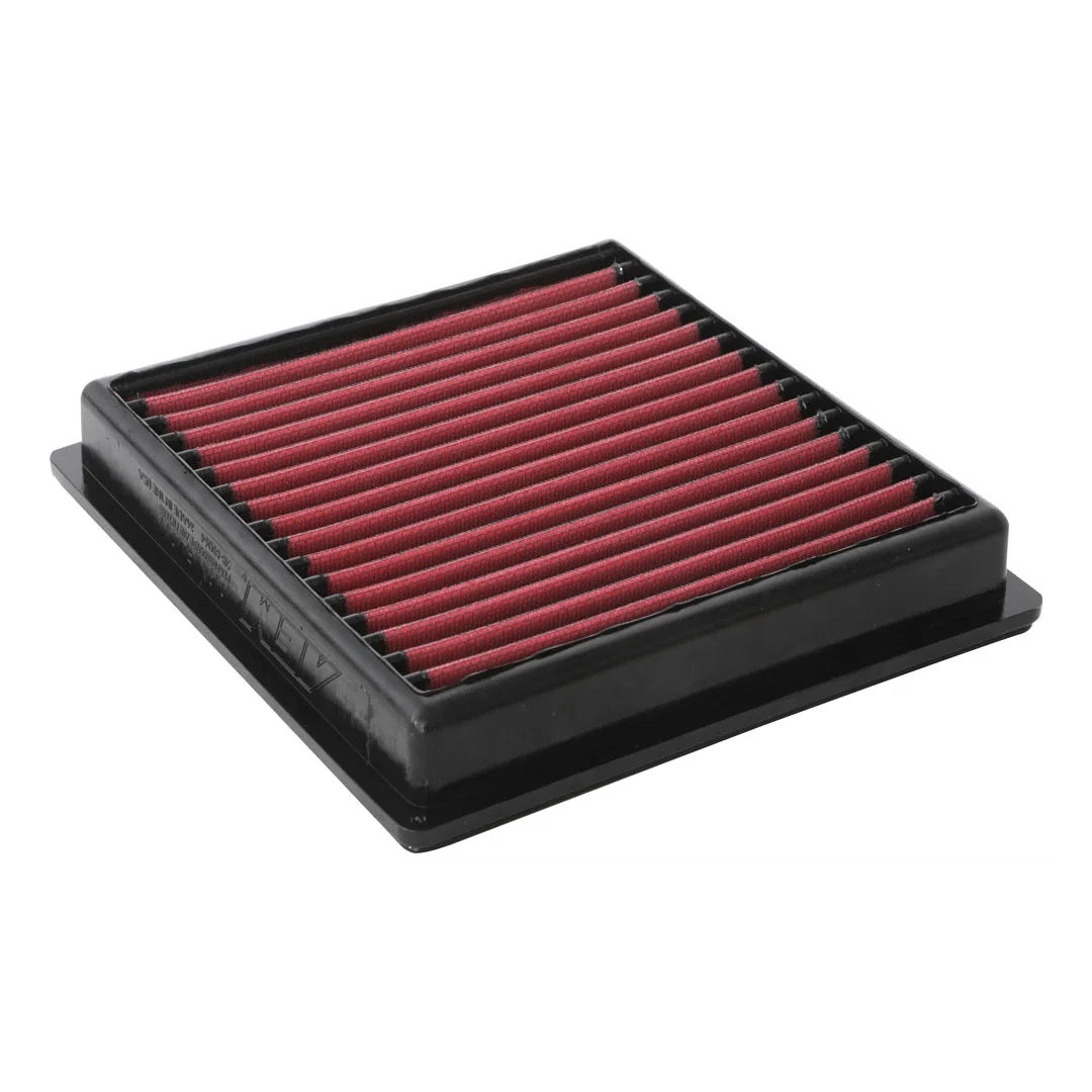Aem Induction Air Filter Element - DryFlow - Panel - 9.125 in x 8.656 in - 1.563 in Tall - Synthetic - Red - Various