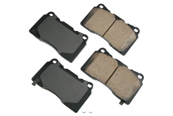 Akebono Brake Corporation Brake Pads - Pro ACT Ultra Premium - Front - Various Applications - Set of 4