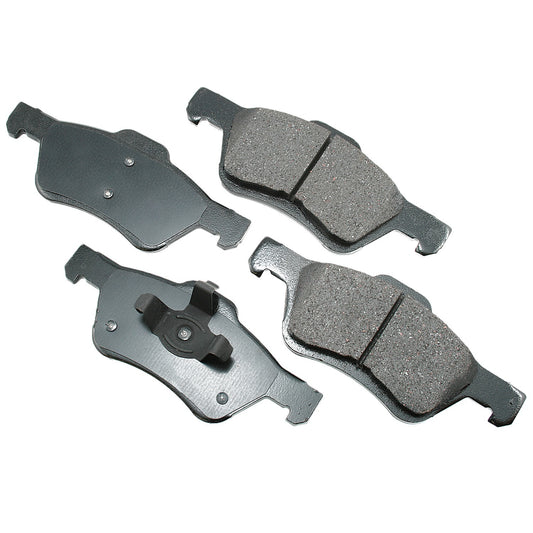 Akebono Brake Corporation Brake Pads - ProAct Ultra-Premium - Front - 15 mm Thick - Ford Compact Truck 2005-10 - Set