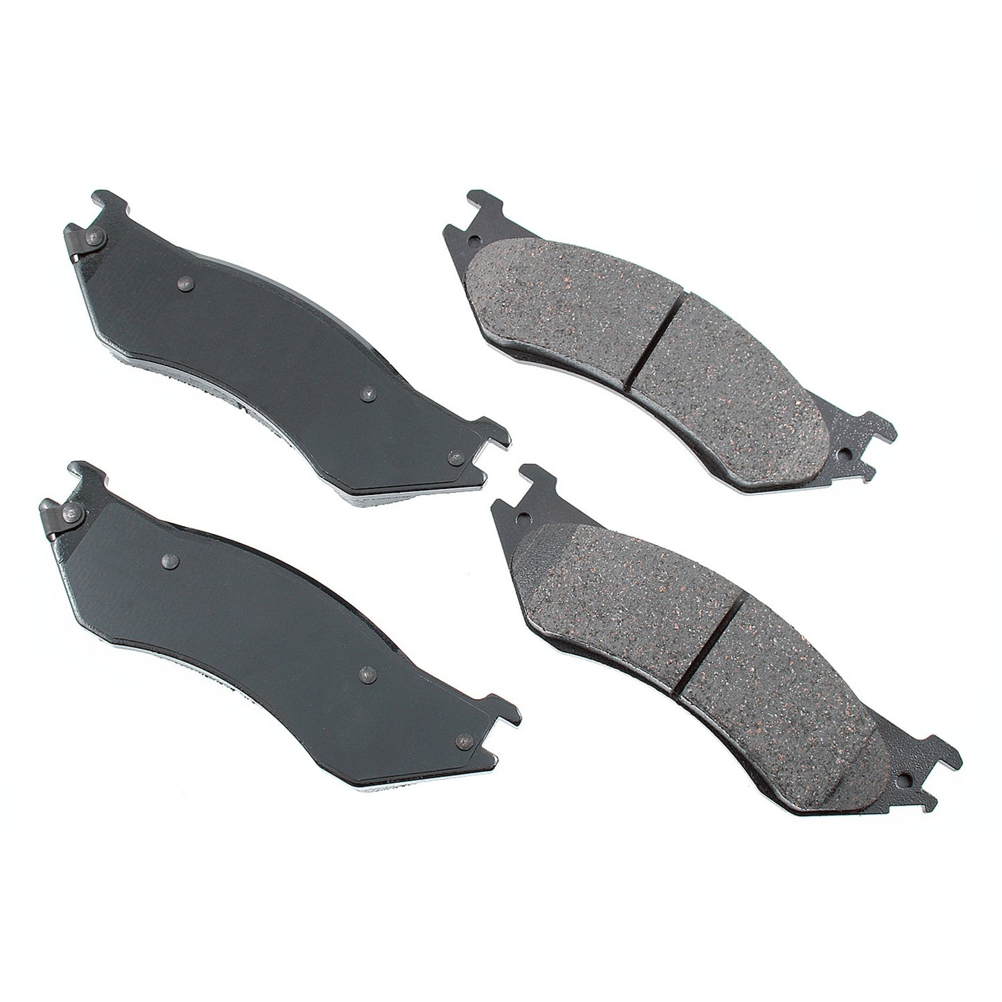 Akebono Brake Corporation Brake Pads - ProAct Ultra-Premium - Rear - 19.8 mm Thick - Dodge Ram Fullsize Truck 2000-08