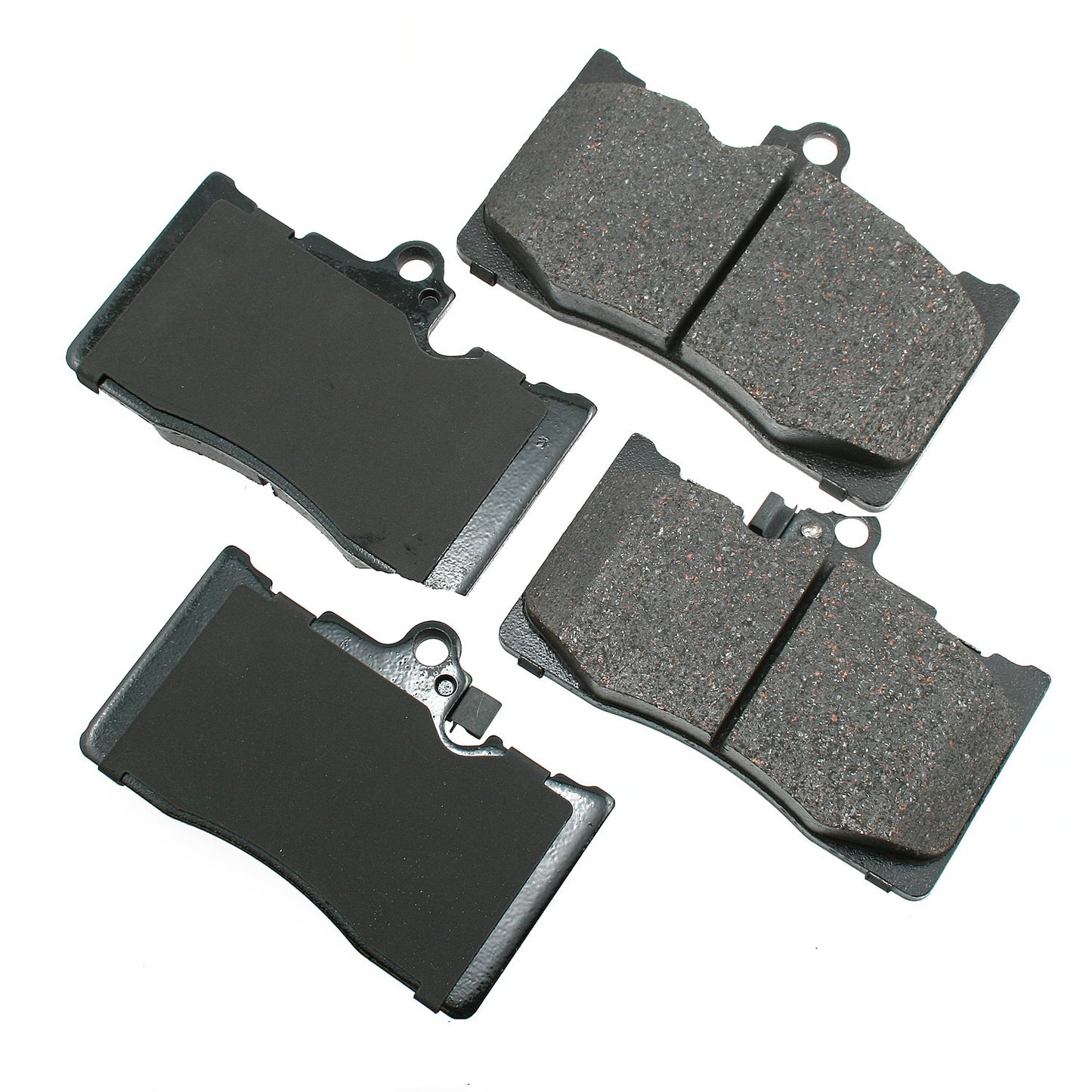 Akebono Brake Corporation Brake Pads - ProAct Ultra-Premium - Front - 17.3 mm Thick - Lexus 2006-2024 - Set of 4