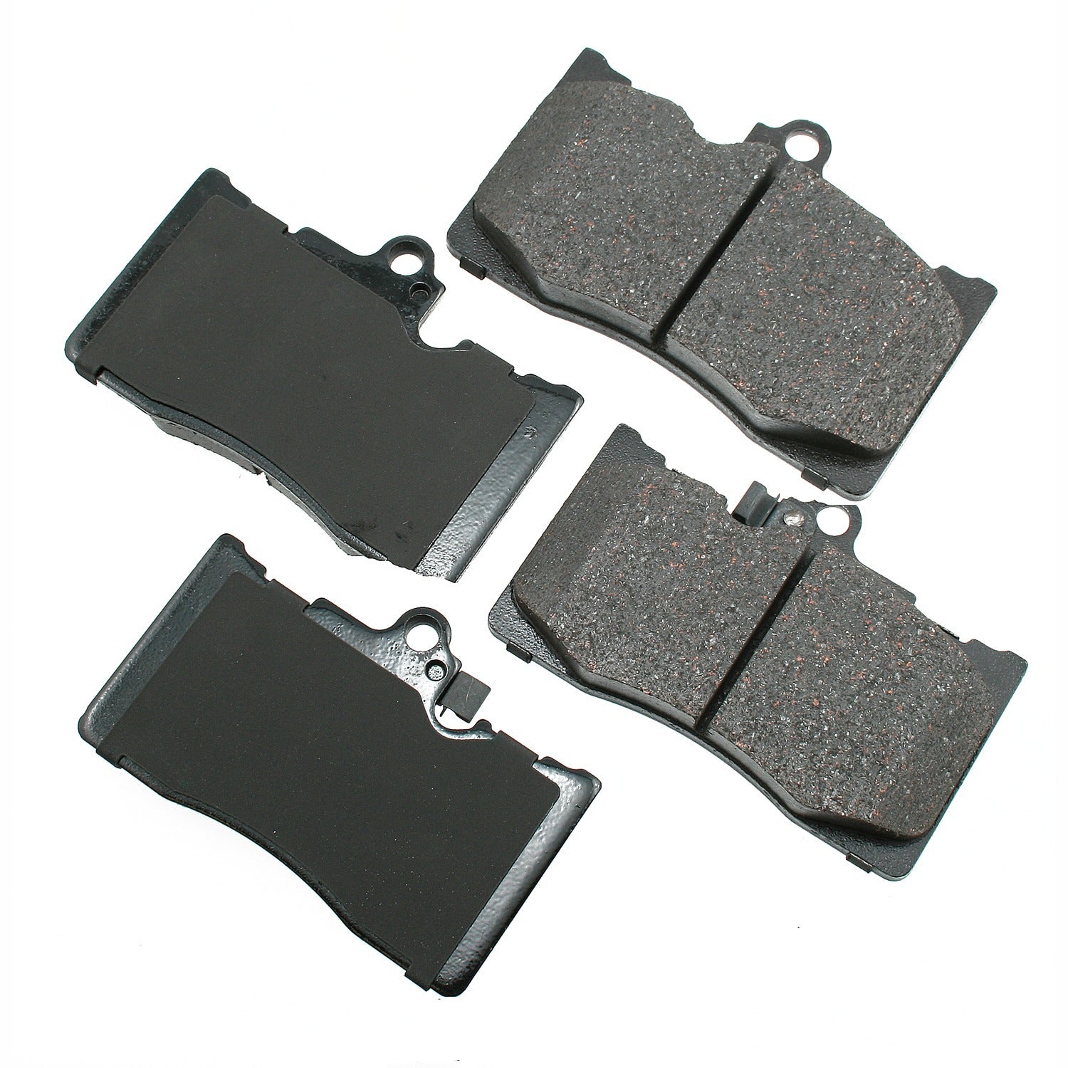Akebono Brake Corporation Brake Pads - ProAct Ultra-Premium - Front - 17.3 mm Thick - Lexus 2006-2024 - Set of 4