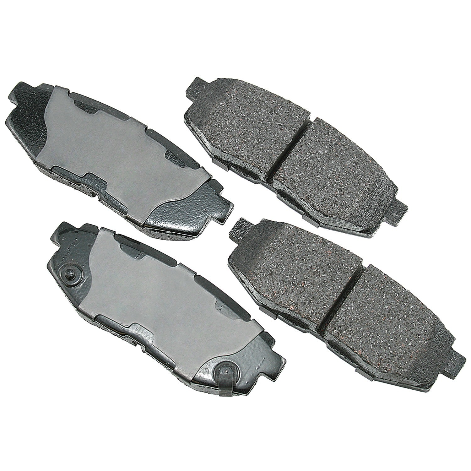 Akebono Brake Corporation Brake Pads - ProAct Ultra-Premium - Rear - 15.8 mm Thick - Scion FR-S 2013-16 / Subaru BRZ