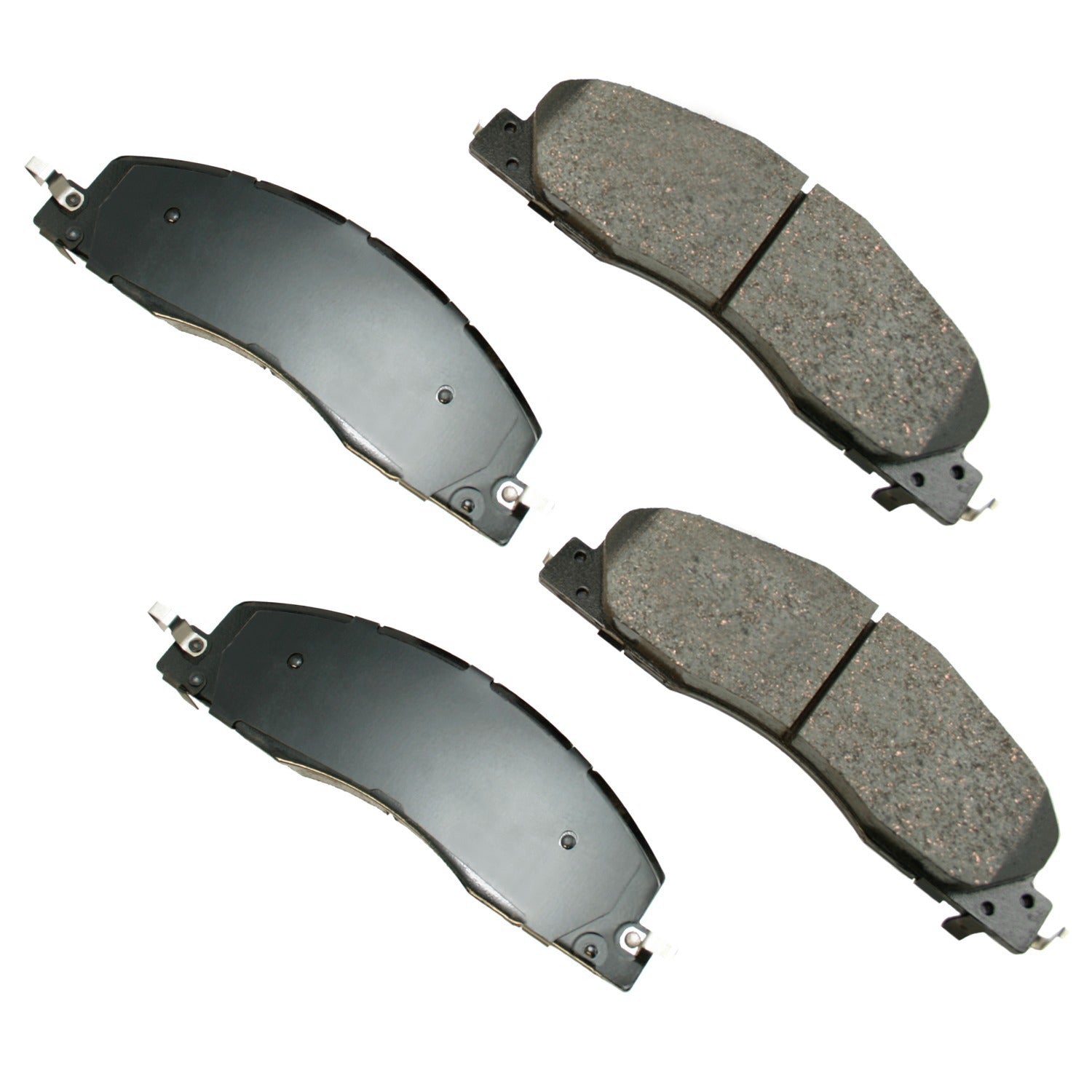 Akebono Brake Corporation Brake Pads - ProAct Ultra-Premium - Front - 20.1 mm Thick - Dodge Ram Fullsize Truck 2009-18