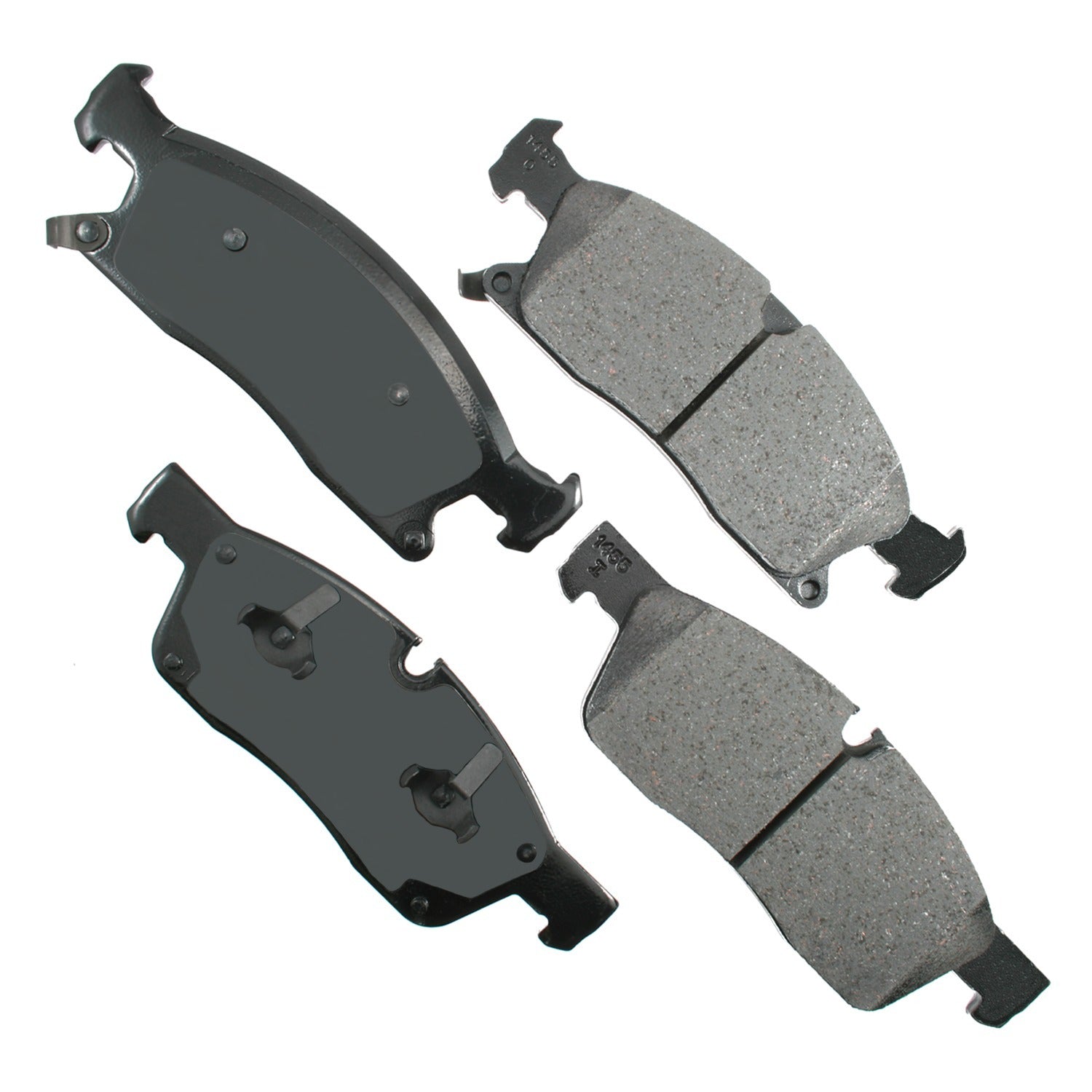 Akebono Brake Corporation Brake Pads - ProAct Ultra-Premium - Front - Dodge Midsize SUV 2011-21 - Set of 4