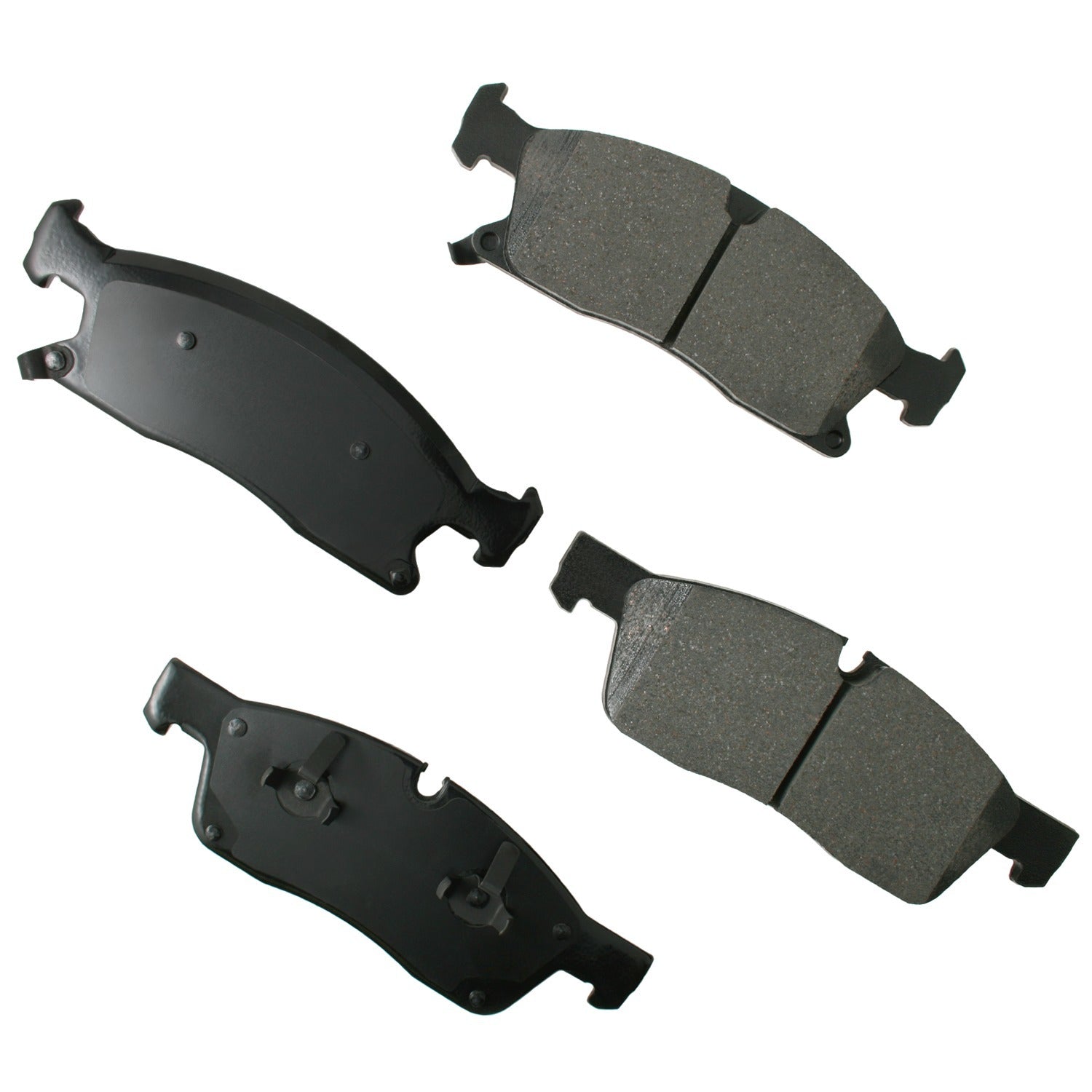 Akebono Brake Corporation Brake Pads - ProAct Ultra-Premium - Front - Dodge Midsize SUV 2011-24 - Set of 4