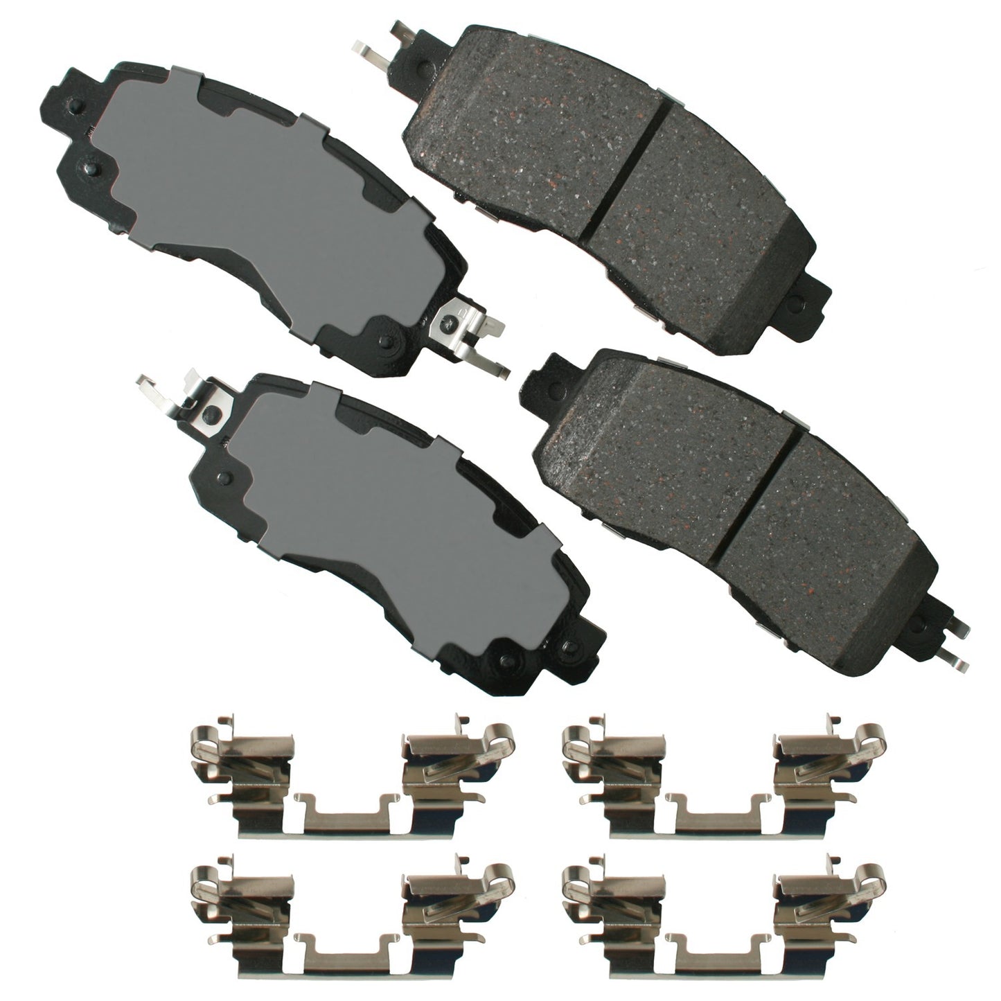 Akebono Brake Corporation Brake Pads - ProAct Ultra-Premium - Front - Nissan 2013-2024 - Set of 4