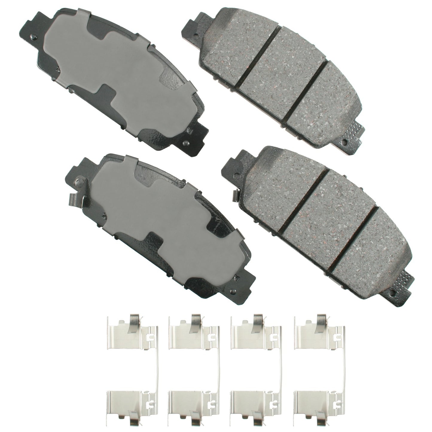 Akebono Brake Corporation Brake Pads - ProAct Ultra-Premium - Front - Honda 2013-2024 - Set of 4