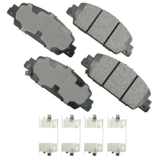 Akebono Brake Corporation Brake Pads - ProAct Ultra-Premium - Front - Honda 2013-2024 - Set of 4