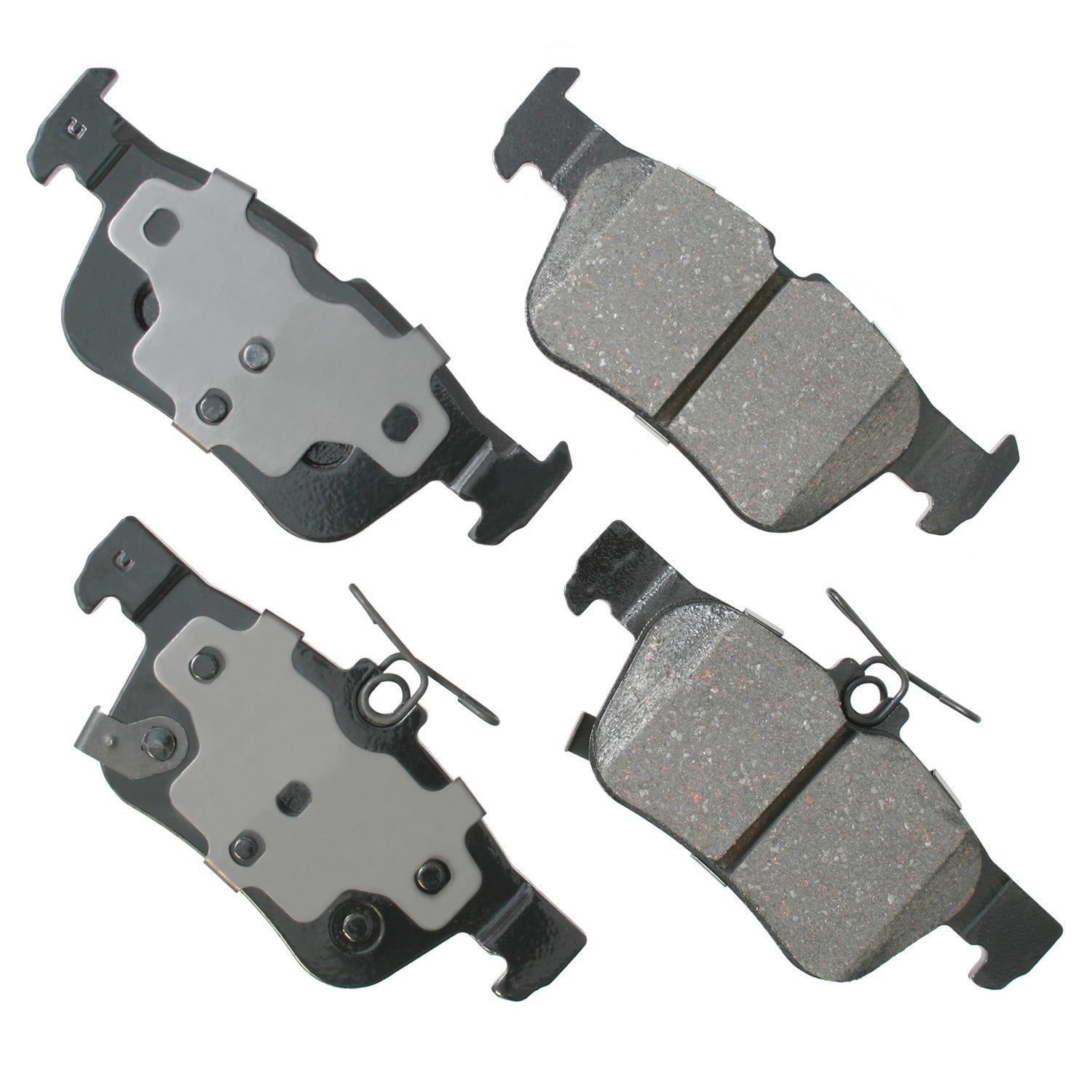 Akebono Brake Corporation Brake Pads - ProAct Ultra-Premium - Rear - Ford Compact SUV 2015-21 / Midsize SUV 2017-19 -