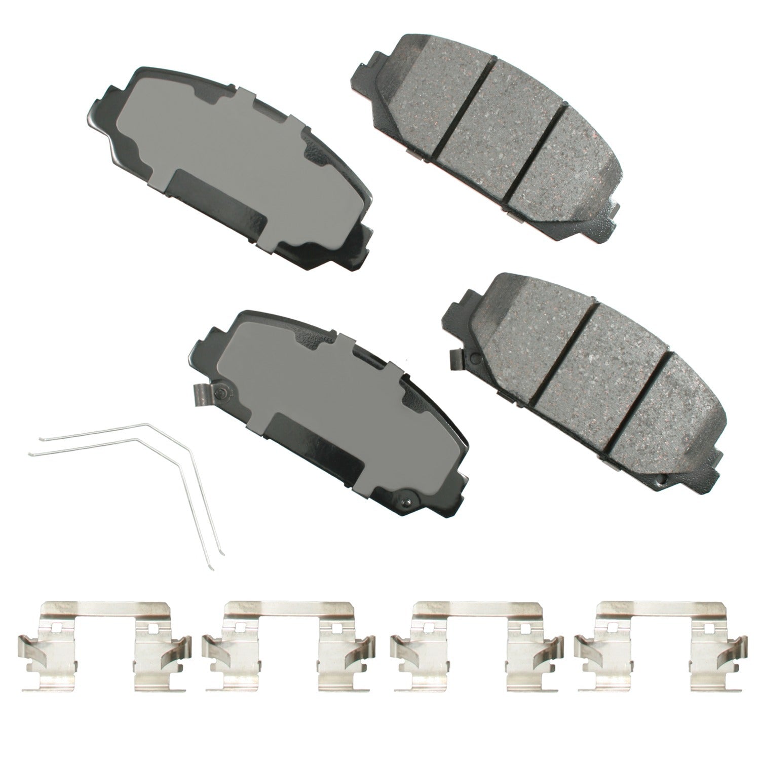 Akebono Brake Corporation Brake Pads - ProAct Ultra-Premium - Front - Acura / Honda 2013-2022 - Set of 4