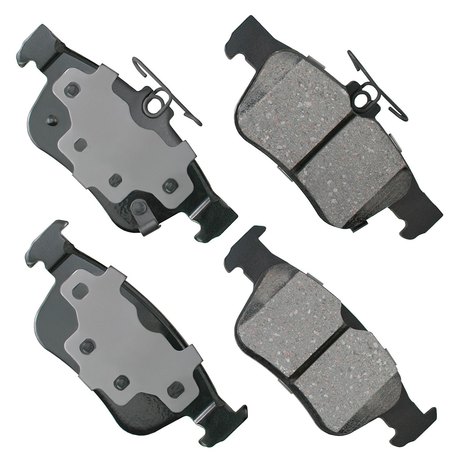 Akebono Brake Corporation Brake Pads - ProAct Ultra-Premium - Rear - Honda Civic 2016-24 - Set of 4
