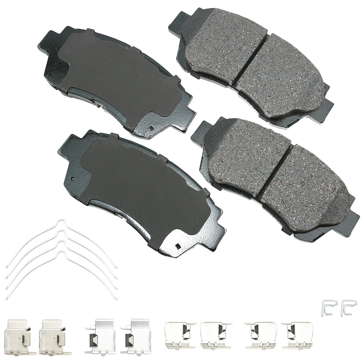 Akebono Brake Corporation Brake Pads - ProAct Ultra-Premium - Front - Lexus SC300 1996-98 / Toyota Camry 2000-01 - Set