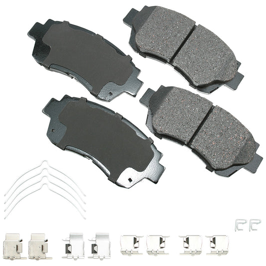Akebono Brake Corporation Brake Pads - ProAct Ultra-Premium - Front - Lexus SC300 1996-98 / Toyota Camry 2000-01 - Set