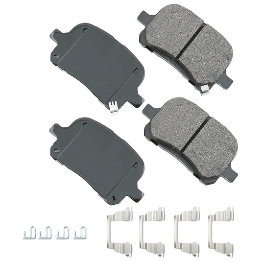 Akebono Brake Corporation Brake Pads - ProAct Ultra-Premium - Front - Lexus ES / RX 1997-2001 / Toyota Avalon