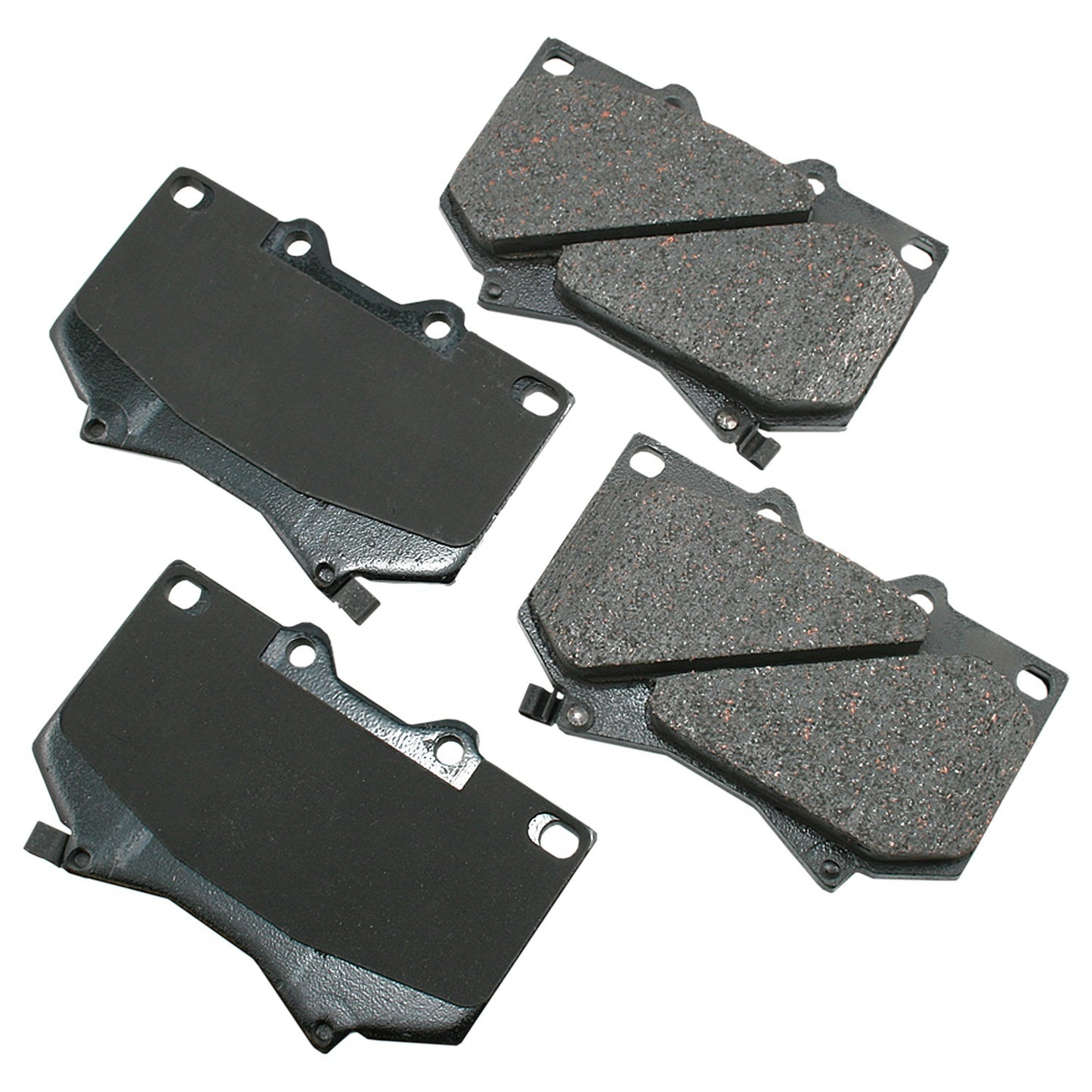 Akebono Brake Corporation Brake Pads - ProAct Ultra-Premium - Front - 16.9 mm Thick - Toyota Fullsize SUV / Truck