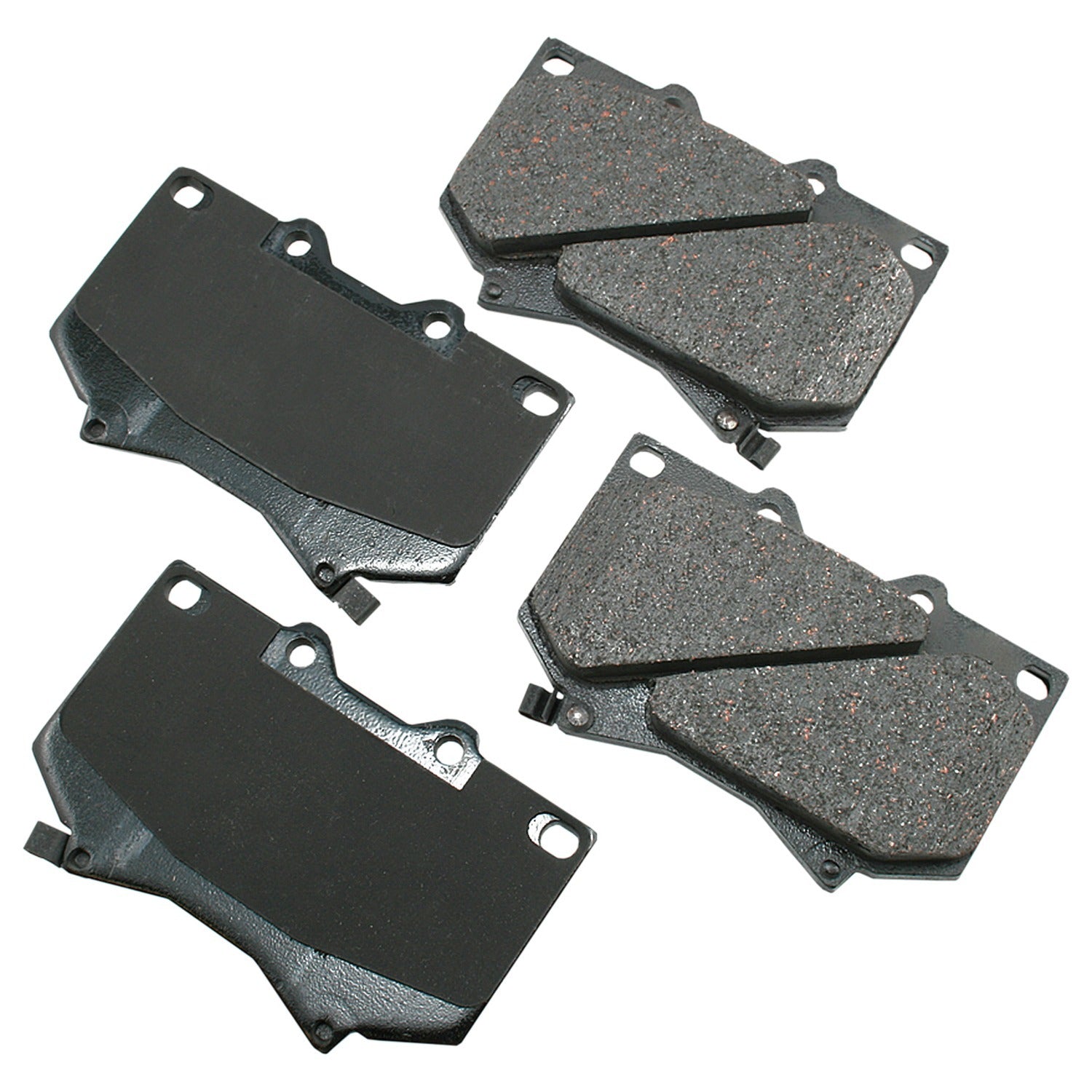 Akebono Brake Corporation Brake Pads - ProAct Ultra-Premium - Front - 16.9 mm Thick - Toyota Fullsize SUV / Truck