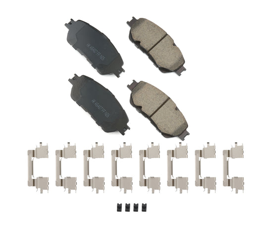 Akebono Brake Corporation Brake Pads - ProAct Ultra-Premium - Front - Lexus ES300 / ES330 2004-15 - Set of 4