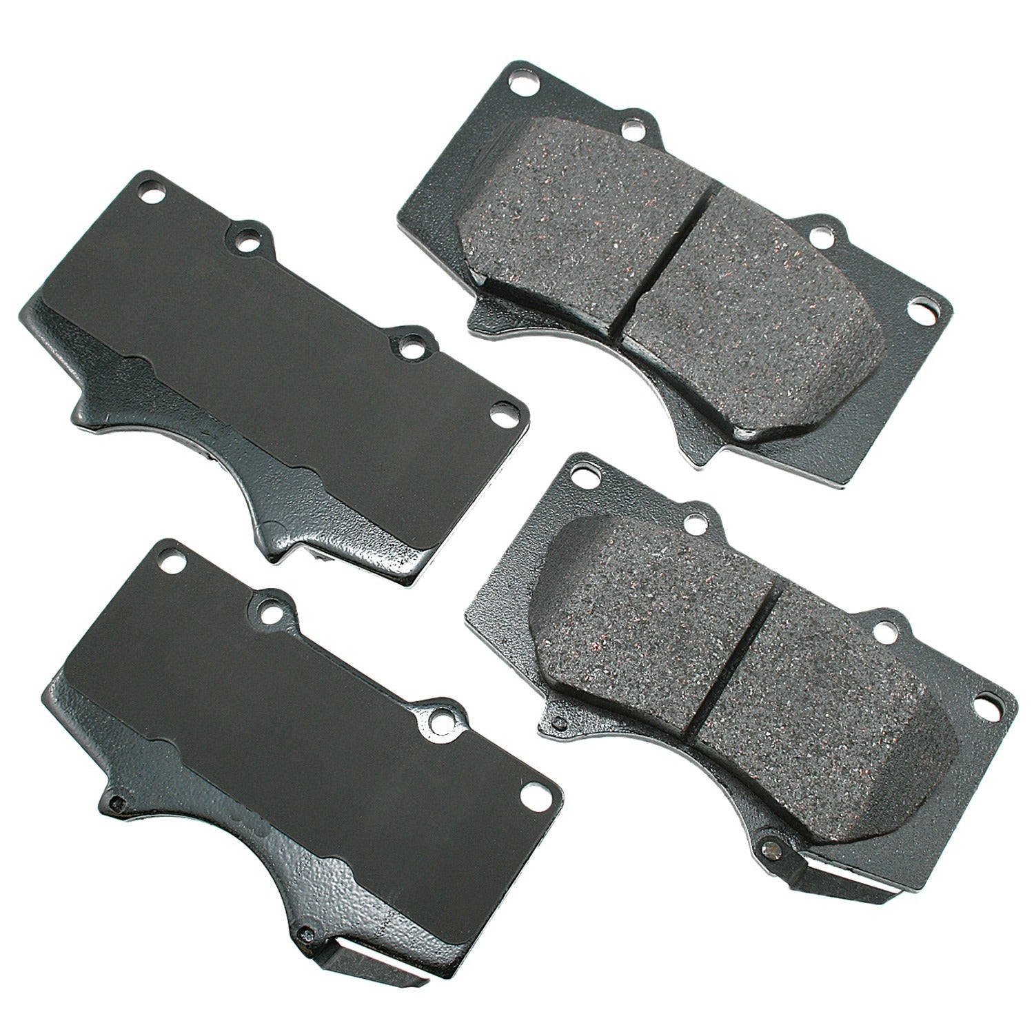 Akebono Brake Corporation Brake Pads - ProAct Ultra-Premium - Front - 16.9 mm Thick - Lexus GX 2003-23 - Set of 4