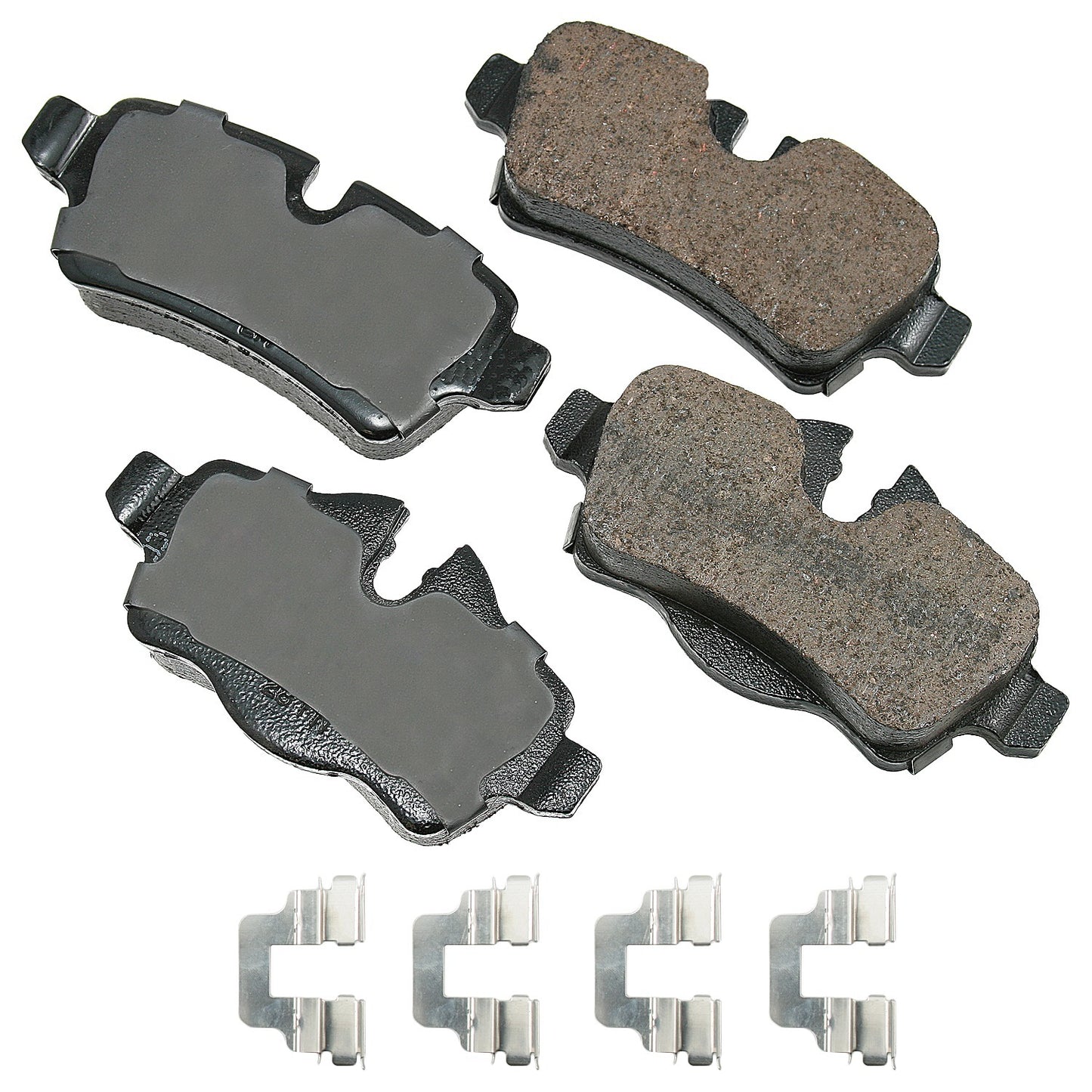 Akebono Brake Corporation Brake Pads - Euro Ultra-Premium - Rear - Mini Cooper 2008-15 - Set of 4