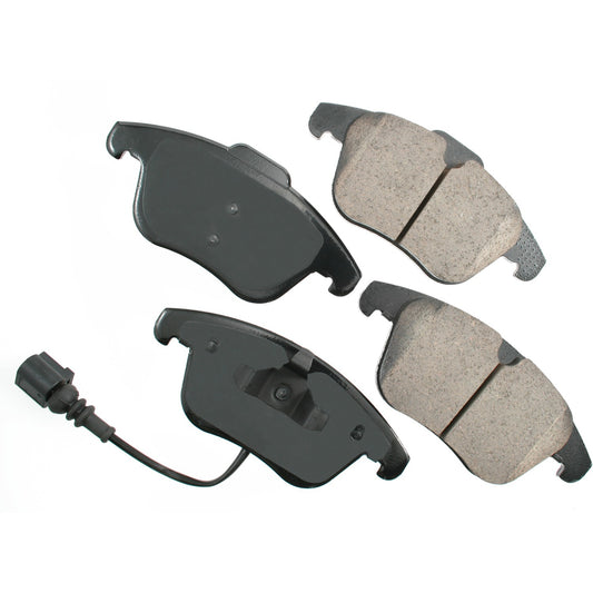 Akebono Brake Corporation Brake Pads - Euro Ultra-Premium - Front - Audi Quattro 2015-18 - Set of 4