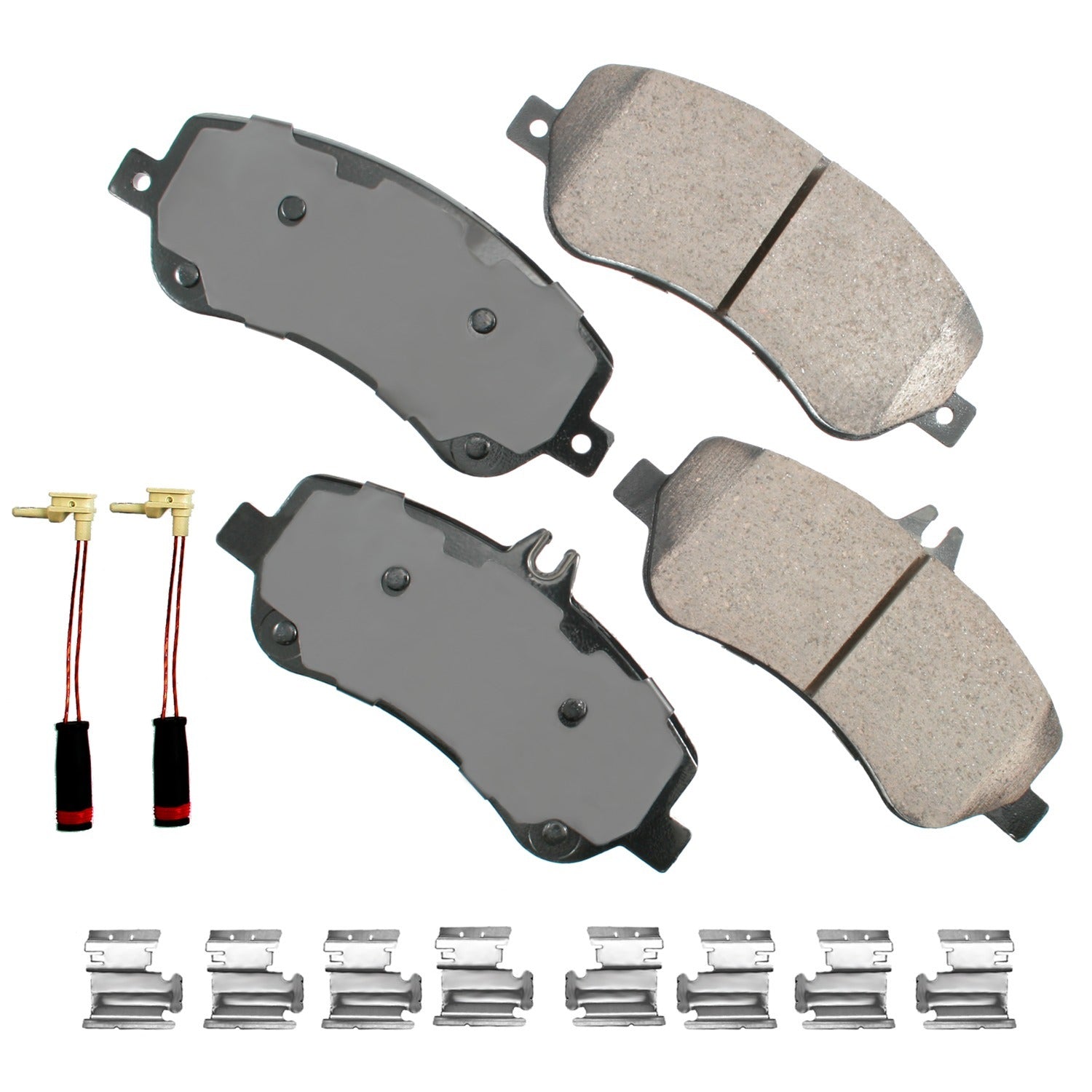 Akebono Brake Corporation Brake Pads - Euro Ultra-Premium - Front - Mercedes Benz 2010-15 - Set of 4