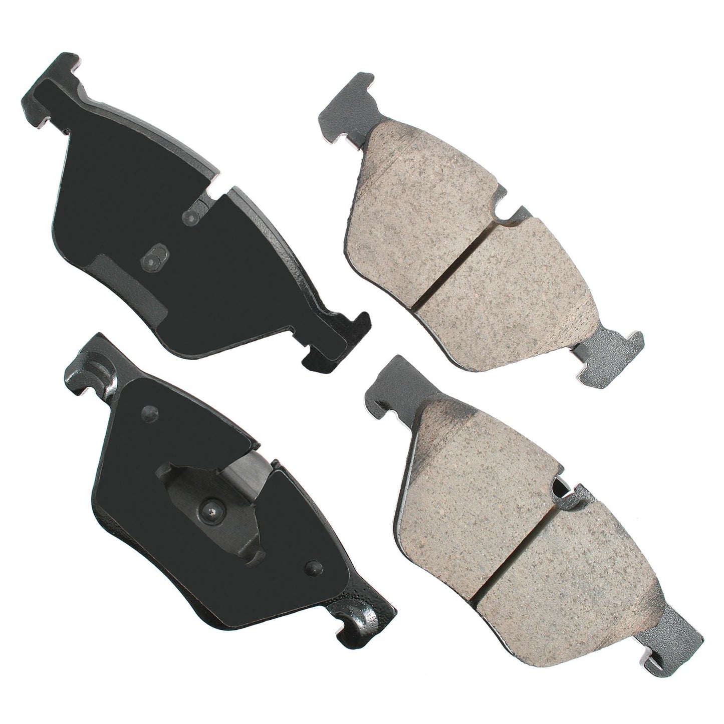 Akebono Brake Corporation Brake Pads - Euro Ultra-Premium - Front - BMW 528i 2011-16 - Set of 4