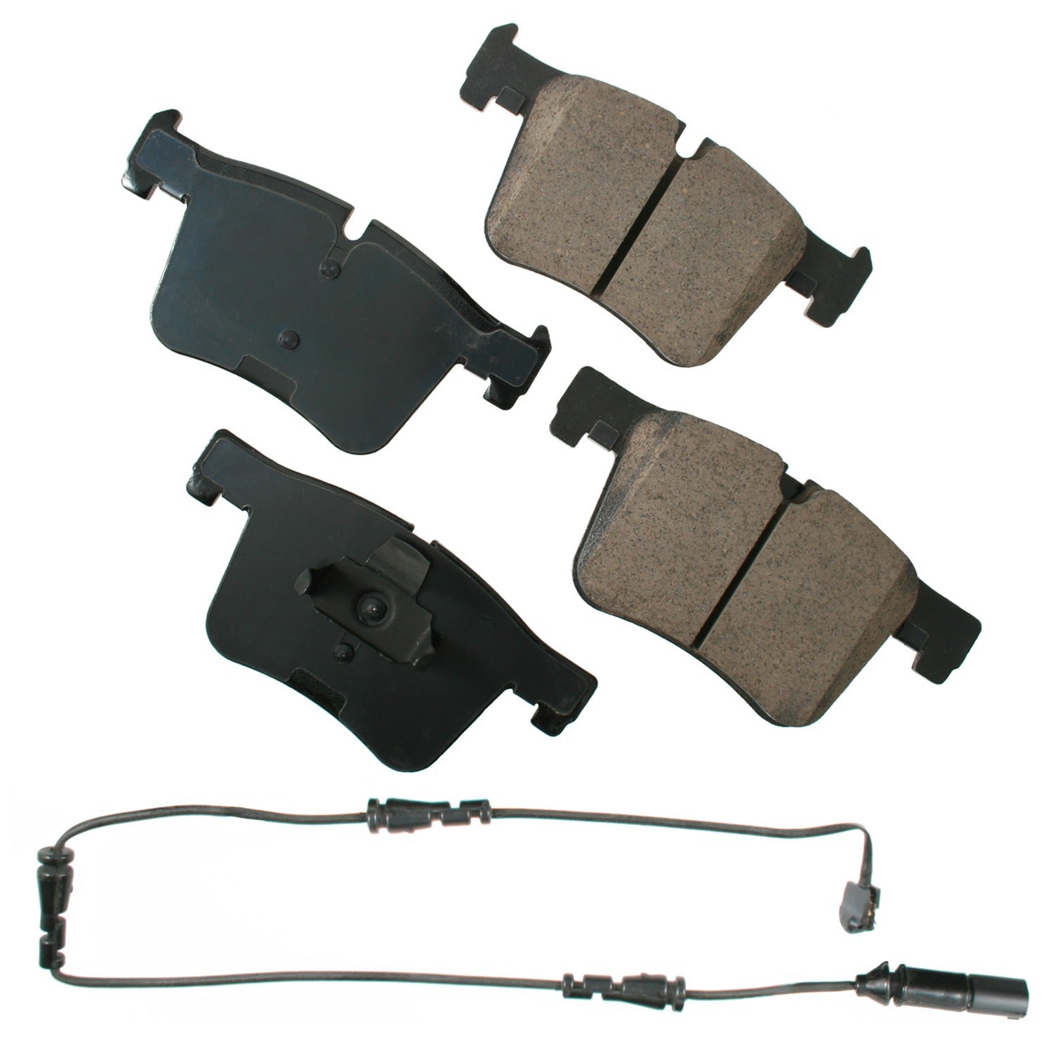 Akebono Brake Corporation Brake Pads - Euro Ultra-Premium - Front - BMW 2-Series 2014-20 - Set of 4