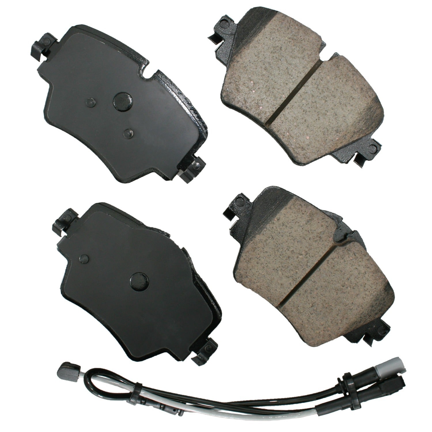Akebono Brake Corporation Brake Pads - Euro Ultra-Premium - Front - BMW Compact SUV 2016-23 / Mini Cooper 2016-24 -