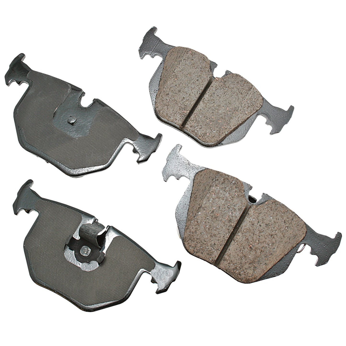 Akebono Brake Corporation Brake Pads - Euro Ultra-Premium - Rear - BMW 330 2001-06 - Set of 4