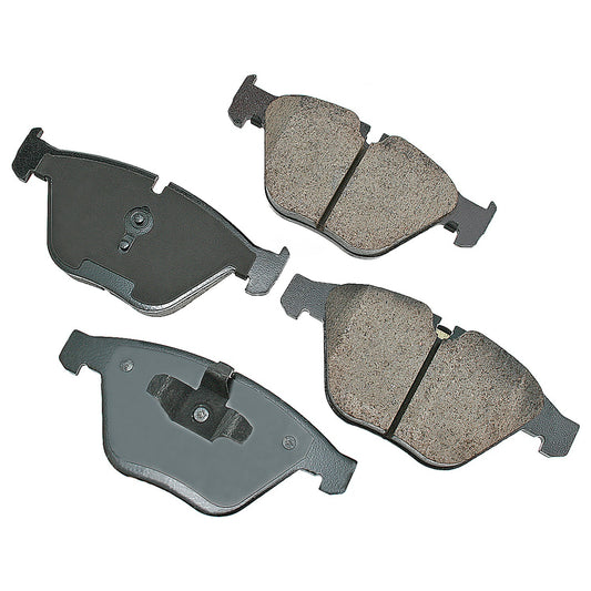 Akebono Brake Corporation Brake Pads - Euro - Front - 19 mm Thick - BMW 2007-2015 - Set of 4