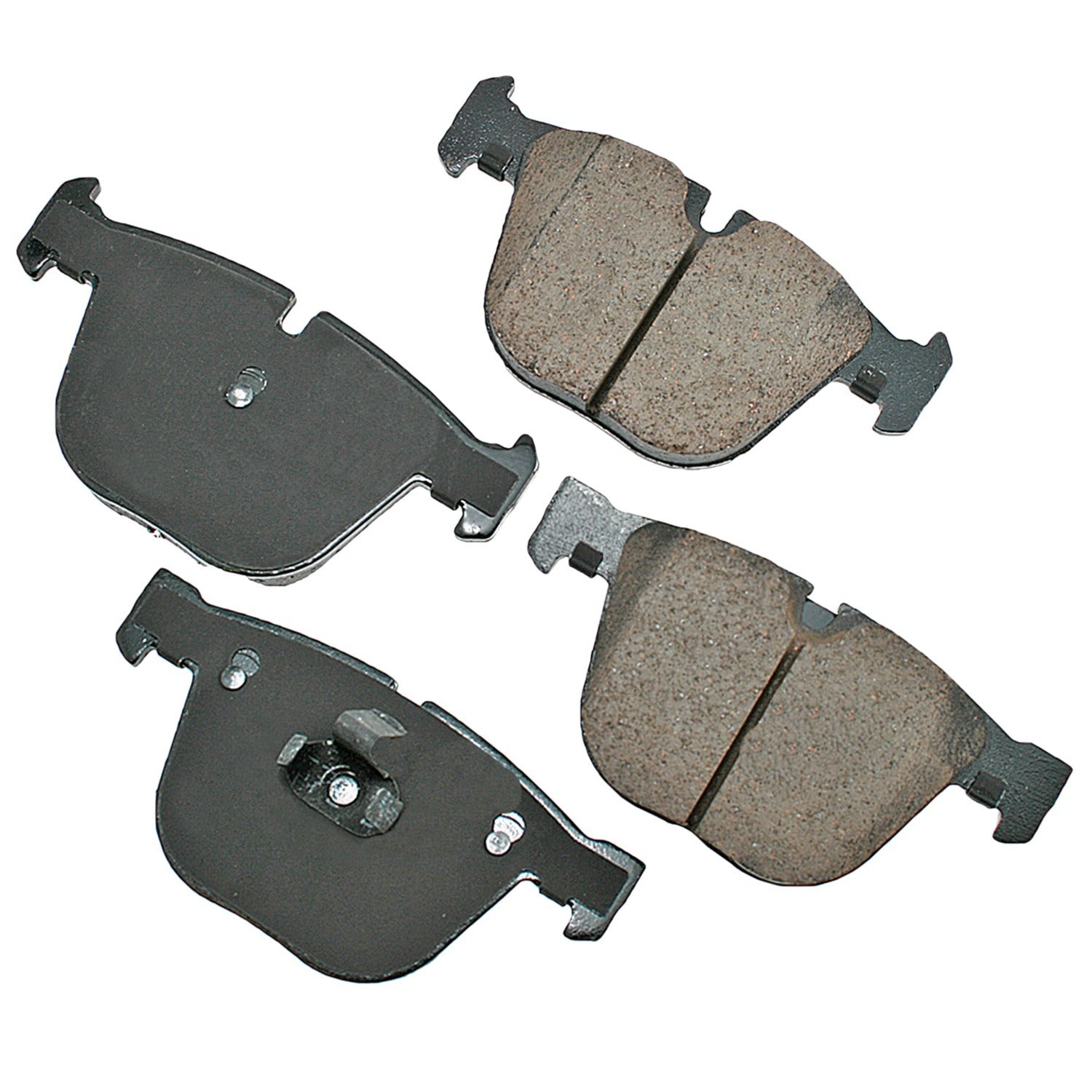 Akebono Brake Corporation Brake Pads - Euro Ultra-Premium - Rear - BMW 2002-19 - Set of 4