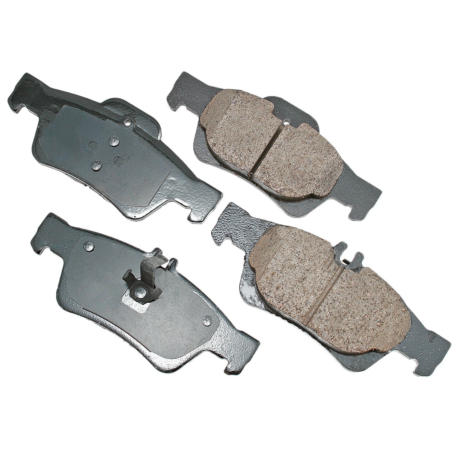 Akebono Brake Corporation Brake Pads - Euro Ultra-Premium - Rear - Mercedes CL 2003-17 - Set of 4