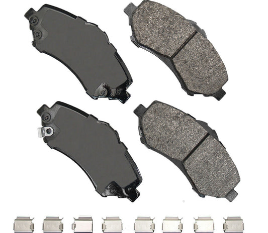 Akebono Brake Corporation Brake Pads - Severe Duty - Front - Ram Fullsize Truck 2012-15 - Set of 4