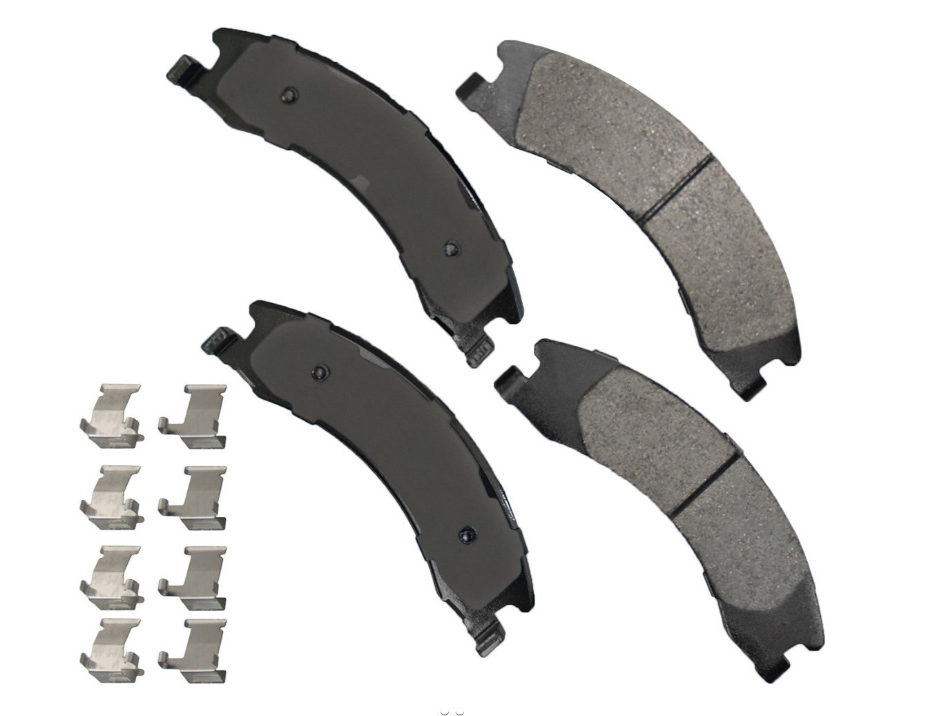 Akebono Brake Corporation Brake Pads - Severe Duty - Rear - Ford Fullsize Van 2008-24 - Set of 4