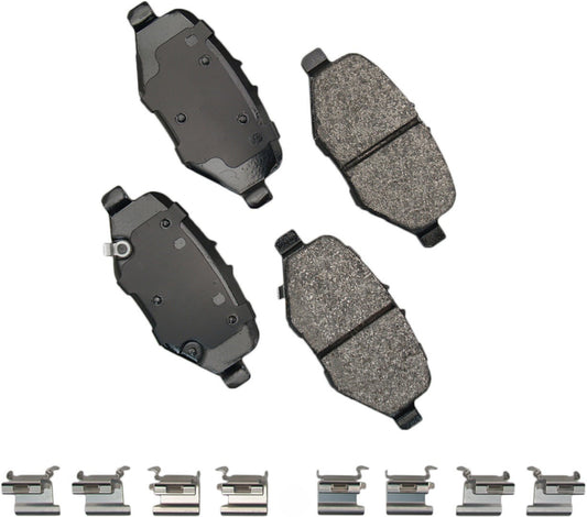Akebono Brake Corporation Brake Pads - Severe Duty - Front - Ford Fullsize Truck 2013-24 - Set of 4