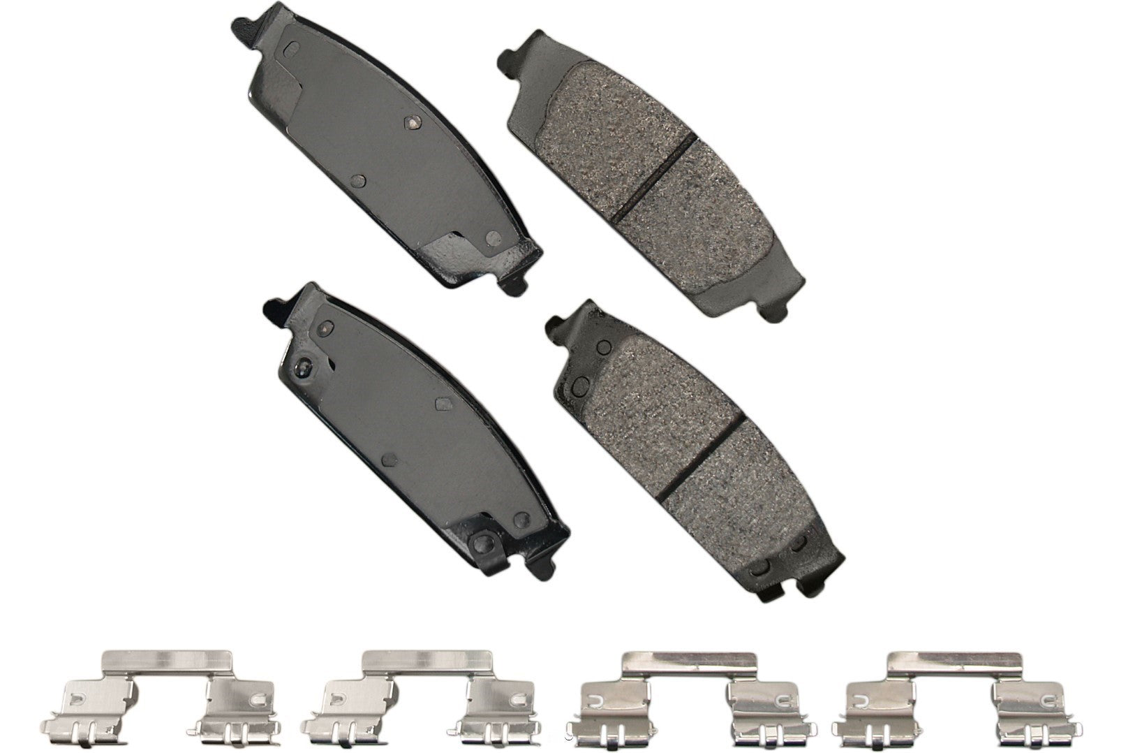 Akebono Brake Corporation Brake Pads - Severe Duty - Rear - GM Fullsize SUV 2015-21 - Set of 4