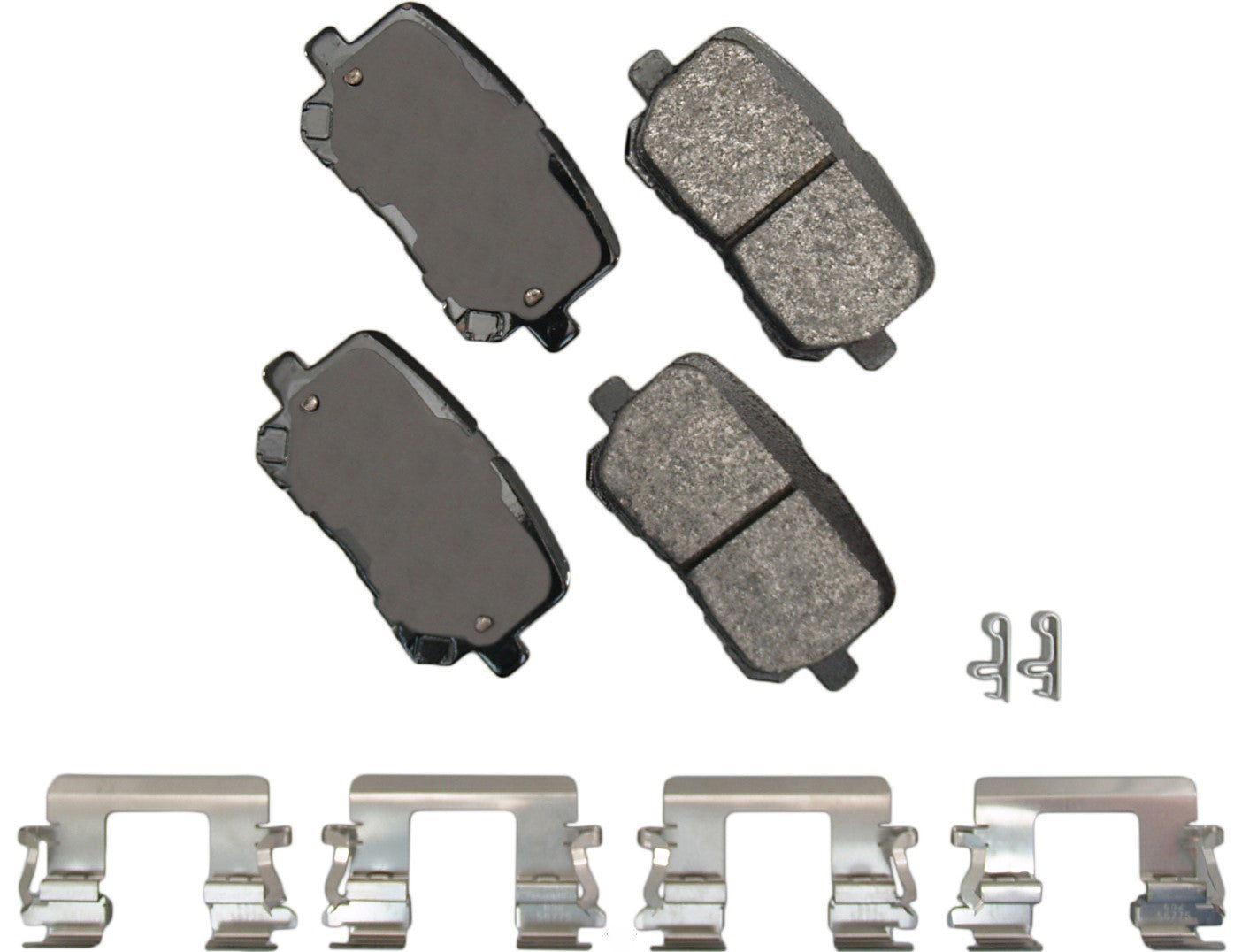 Akebono Brake Corporation Brake Pads - Severe Duty - Rear - Dodge Charger 2014-23 - Set of 4